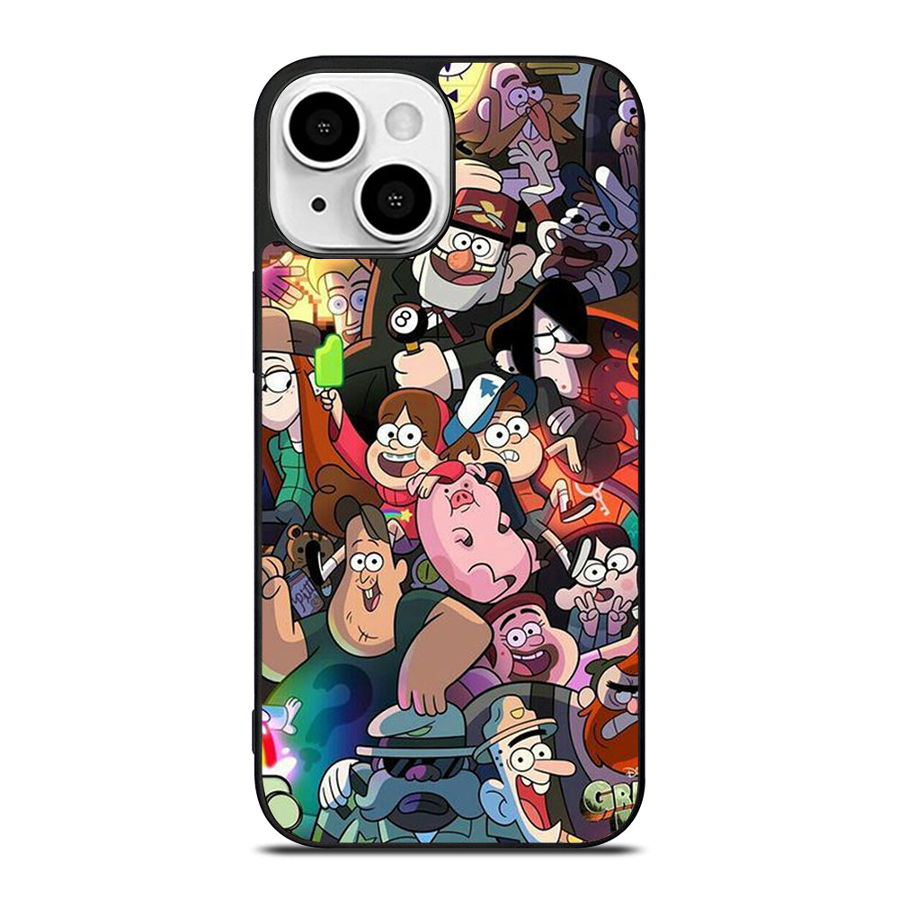 GRAVITY FALLS CHARACTER 3 iPhone 13 Mini Case Cover