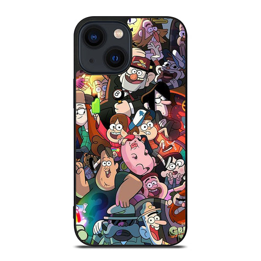 GRAVITY FALLS CHARACTER 3 iPhone 14 Plus Case Cover