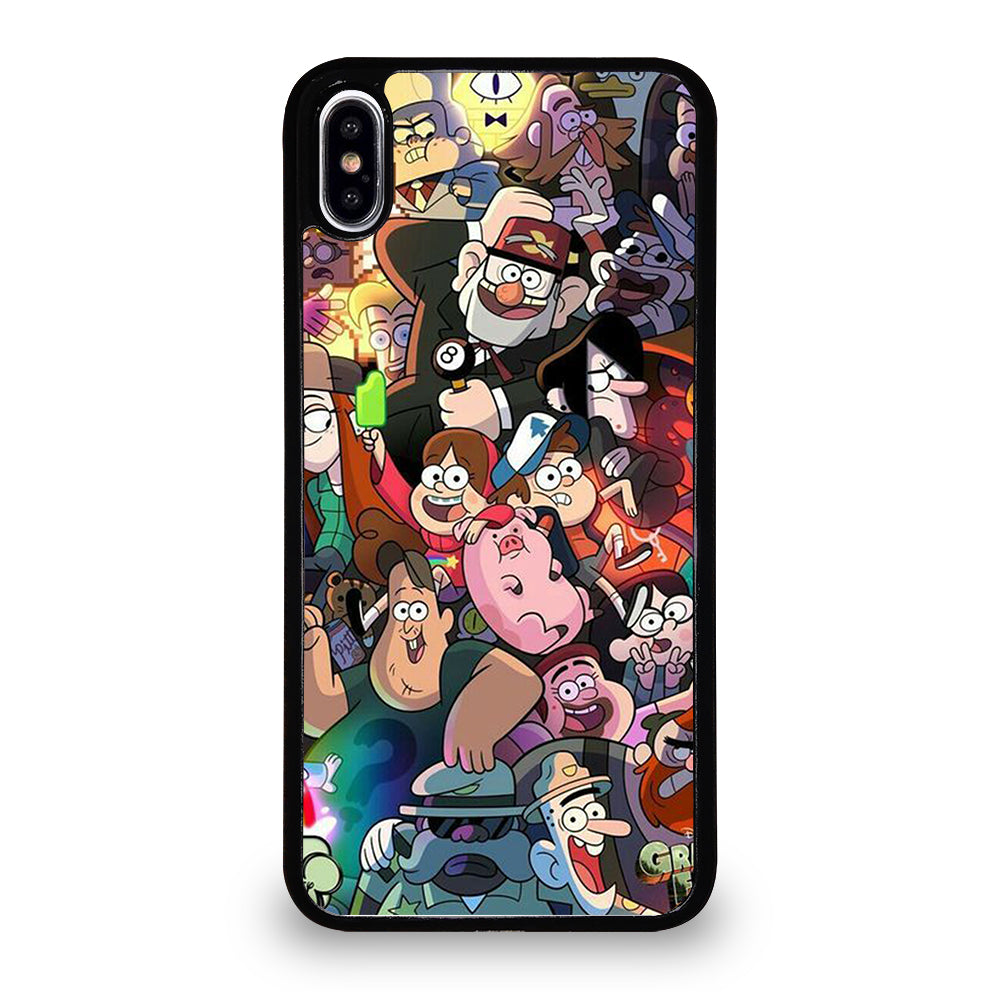GRAVITY FALLS CHARACTER 3 iPhone XS Max Case Cover
