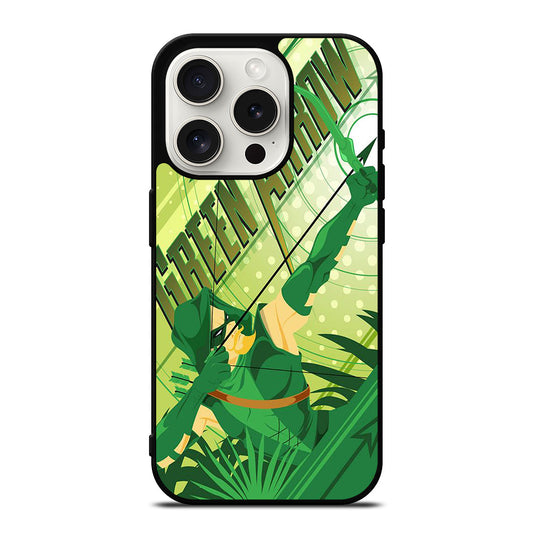 GREEN ARROW DC CARTOON 2 iPhone 15 Pro Case Cover