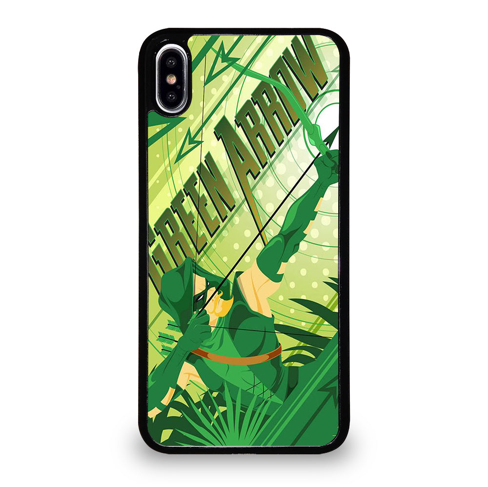 GREEN ARROW DC CARTOON 2 iPhone XS Max Case Cover