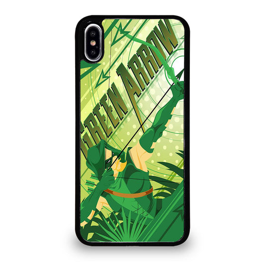 GREEN ARROW DC CARTOON 2 iPhone XS Max Case Cover