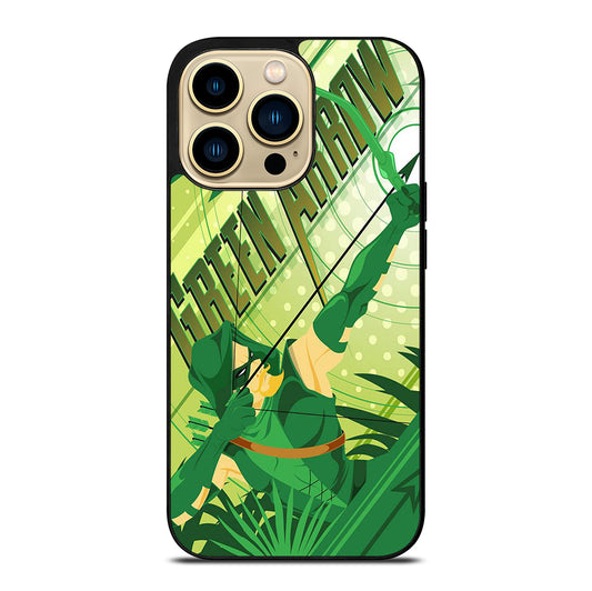 GREEN ARROW DC CARTOON 2 iPhone 14 Pro Max Case Cover
