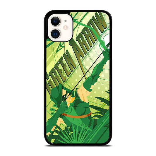 GREEN ARROW DC CARTOON 2 iPhone 11 Case Cover