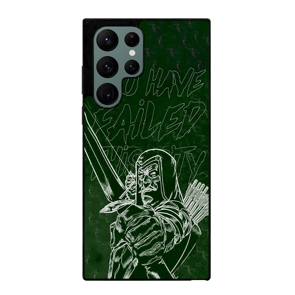 GREEN ARROW QUOTE Samsung Galaxy S22 Ultra Case Cover
