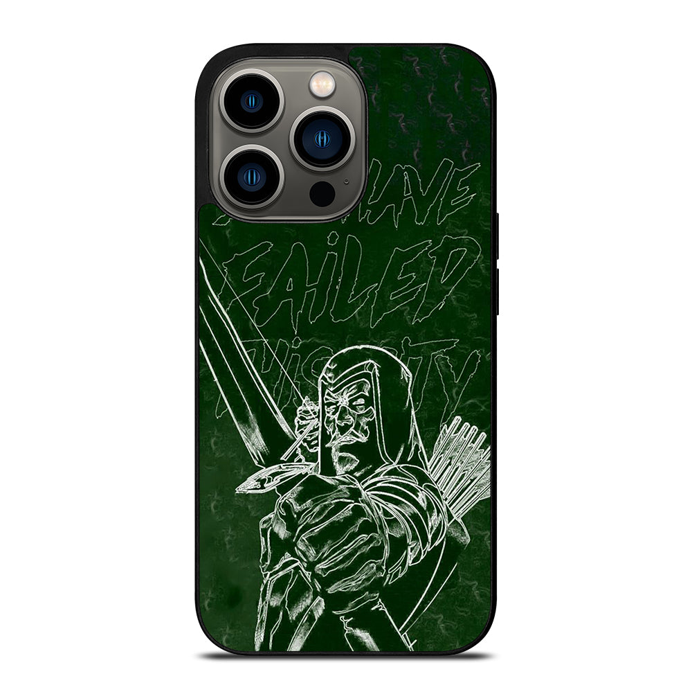 GREEN ARROW QUOTE iPhone 13 Pro Case Cover
