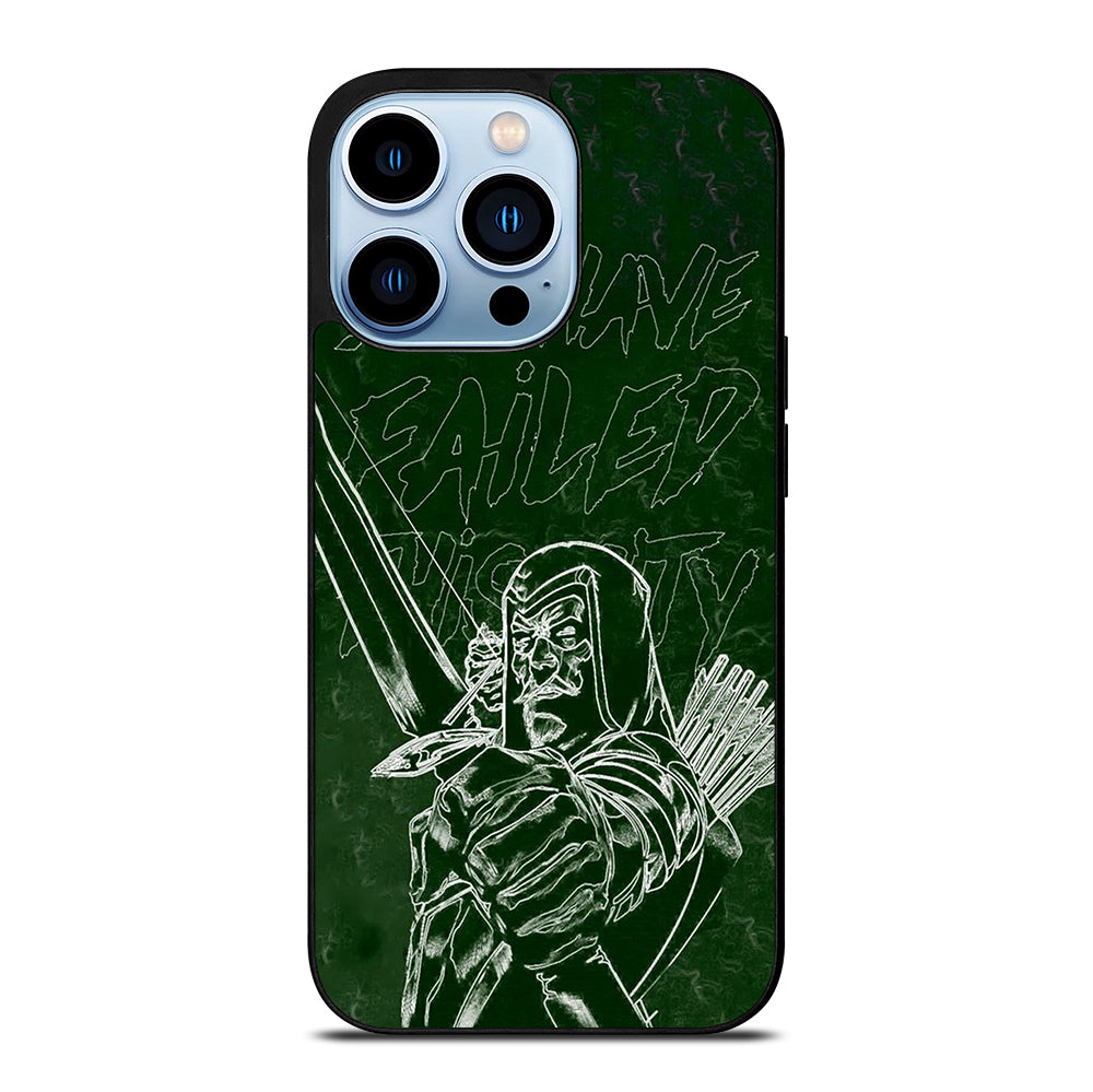 GREEN ARROW QUOTE iPhone 13 Pro Max Case Cover