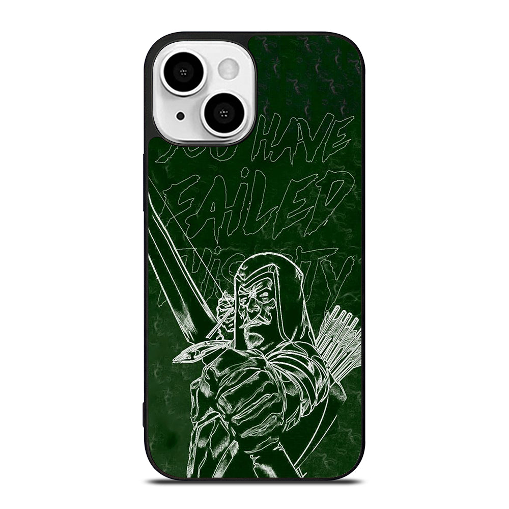 GREEN ARROW QUOTE iPhone 13 Mini Case Cover