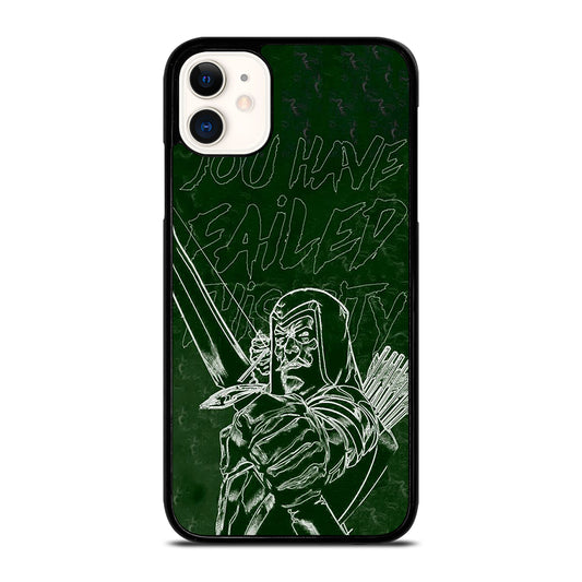 GREEN ARROW QUOTE iPhone 11 Case Cover