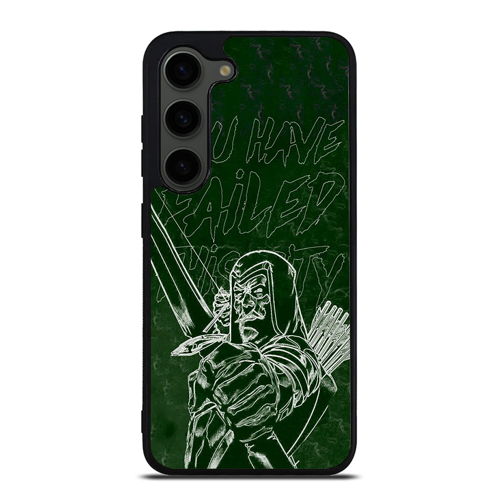 GREEN ARROW QUOTE Samsung Galaxy S23 Plus Case Cover
