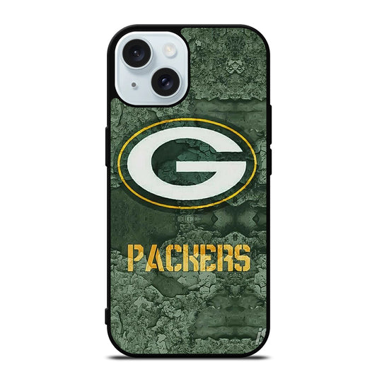 GREEN BAY PACKERS LOGO iPhone 15 Case Cover