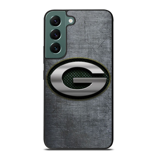 GREEN BAY PACKERS METAL ICON Samsung Galaxy S22 Case Cover