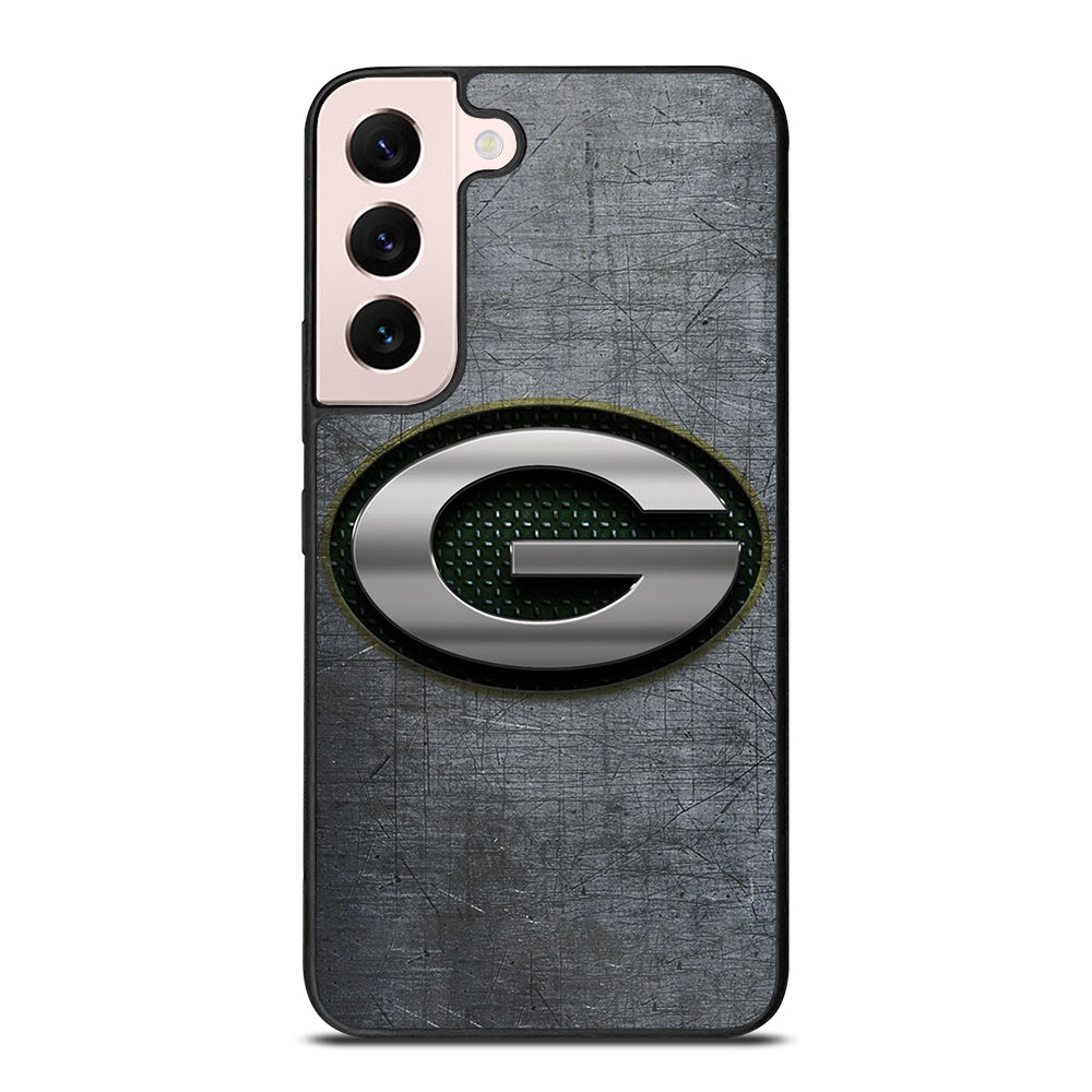 GREEN BAY PACKERS METAL ICON Samsung Galaxy S22 Plus Case Cover