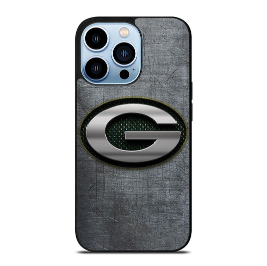 GREEN BAY PACKERS METAL ICON iPhone 13 Pro Max Case Cover