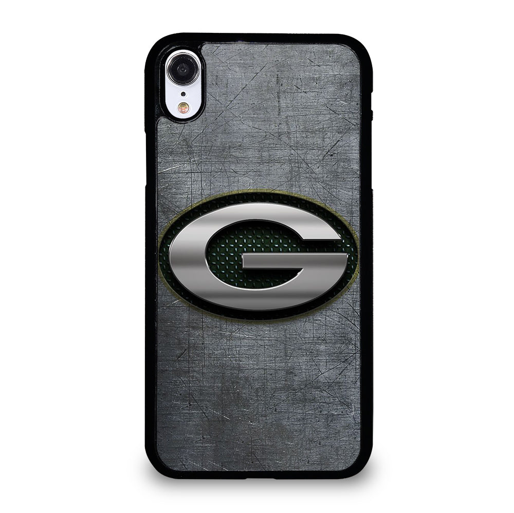 GREEN BAY PACKERS METAL ICON iPhone XR Case Cover