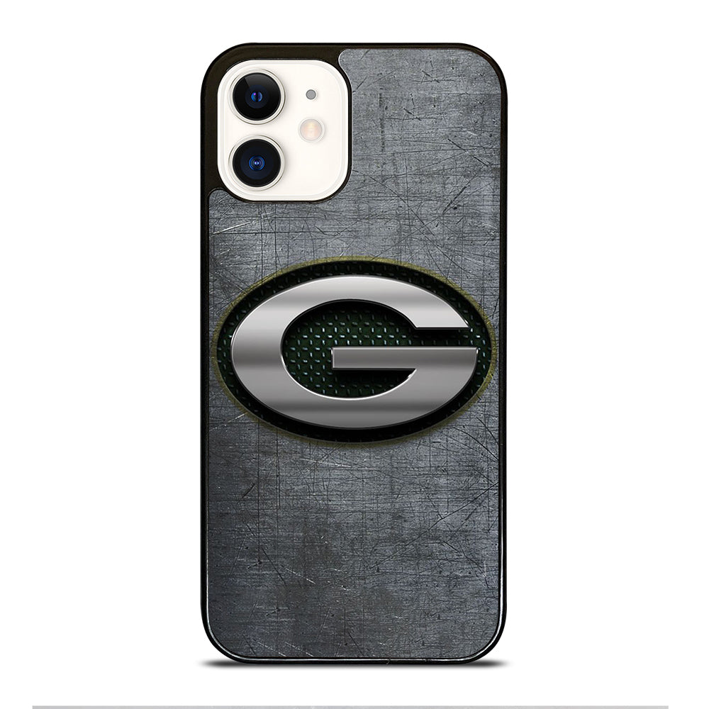 GREEN BAY PACKERS METAL ICON iPhone 12 Case Cover