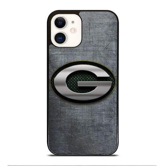 GREEN BAY PACKERS METAL ICON iPhone 12 Case Cover