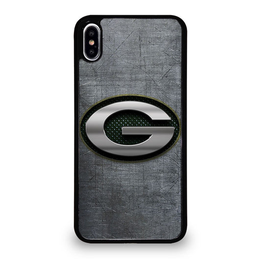 GREEN BAY PACKERS METAL ICON iPhone XS Max Case Cover