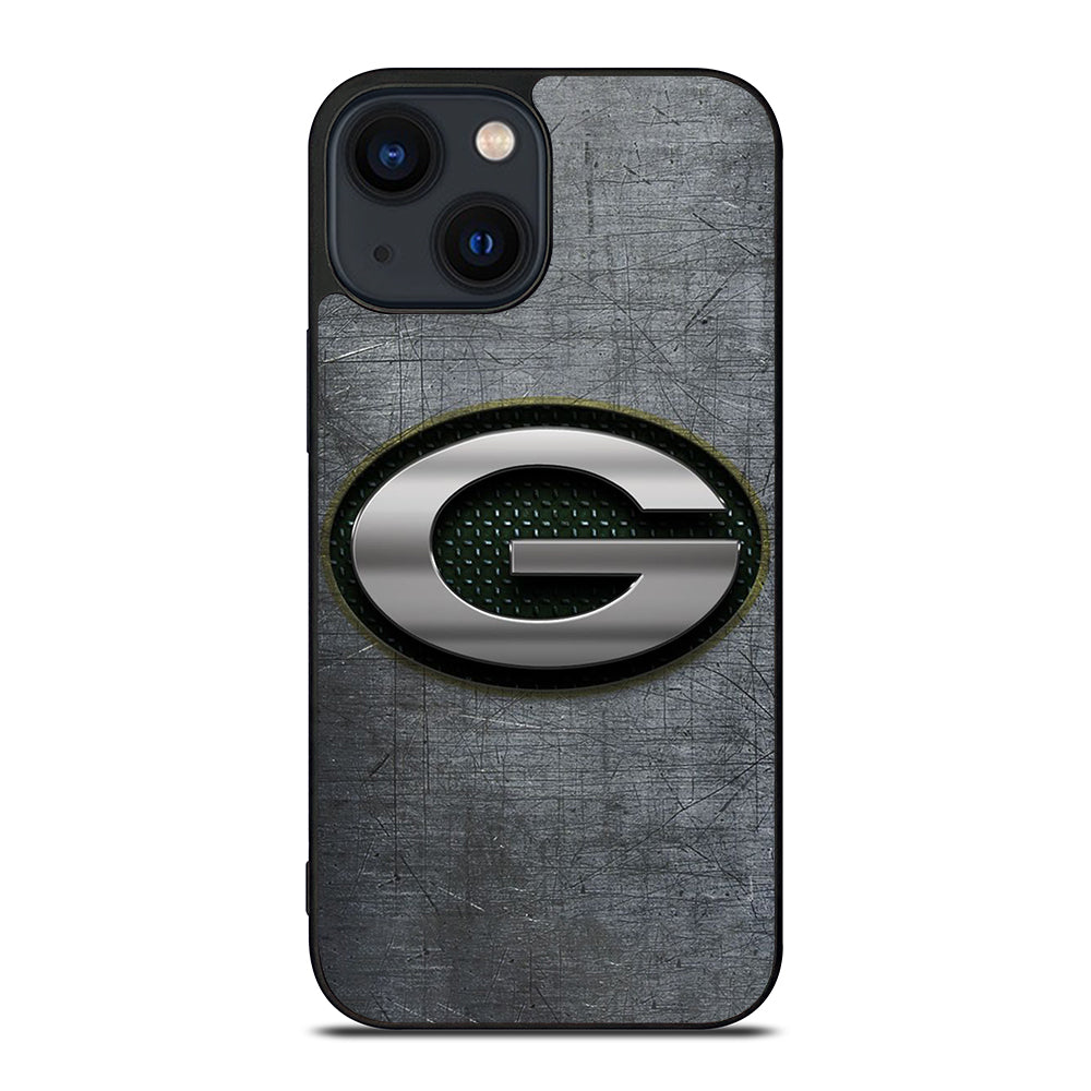 GREEN BAY PACKERS METAL ICON iPhone 14 Plus Case Cover