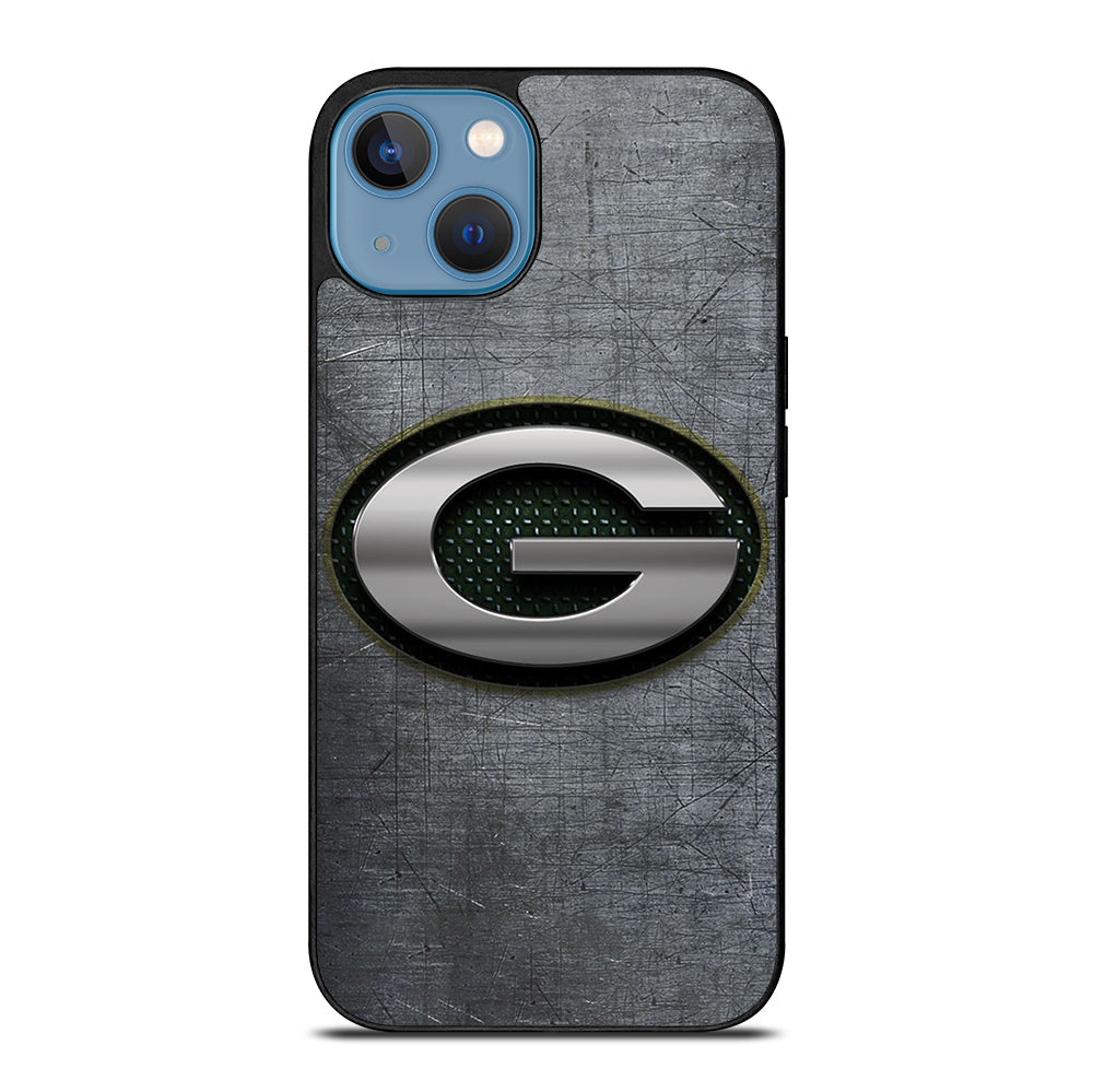 GREEN BAY PACKERS METAL ICON iPhone 13 Case Cover