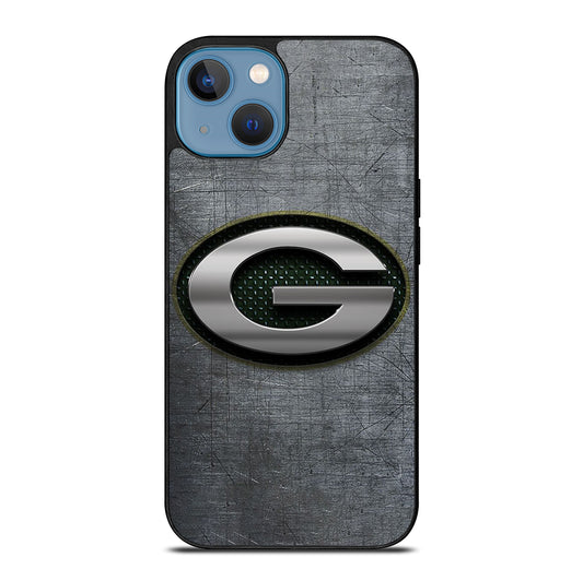 GREEN BAY PACKERS METAL ICON iPhone 13 Case Cover