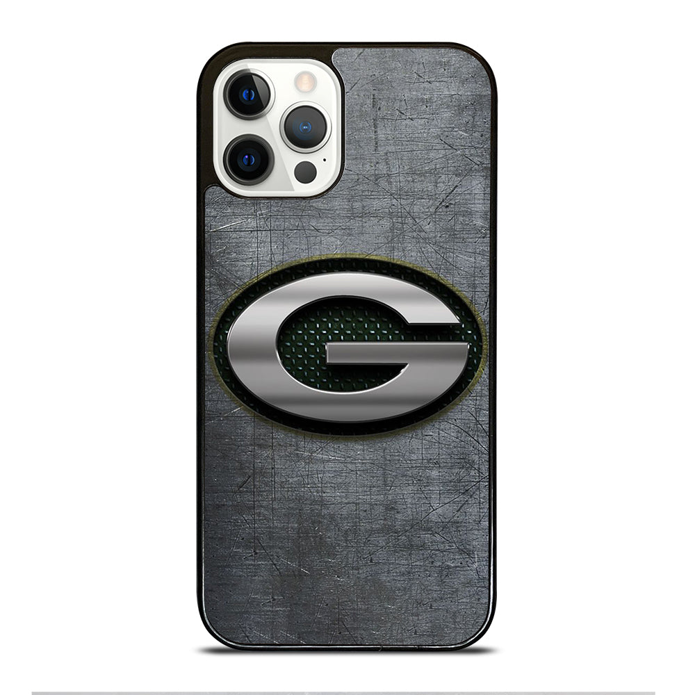 GREEN BAY PACKERS METAL ICON iPhone 12 Pro Case Cover