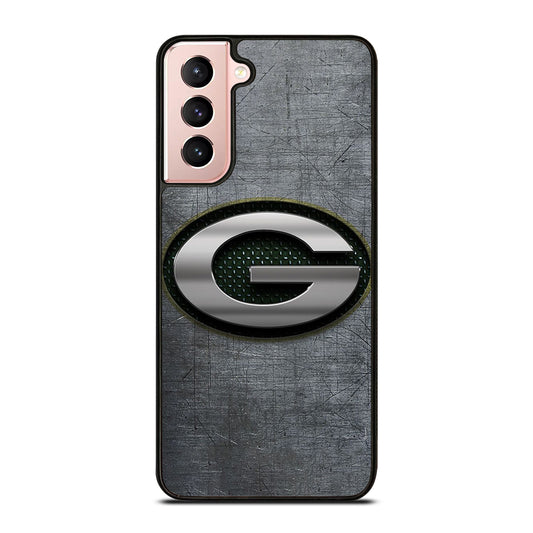 GREEN BAY PACKERS METAL ICON Samsung Galaxy S21 Case Cover