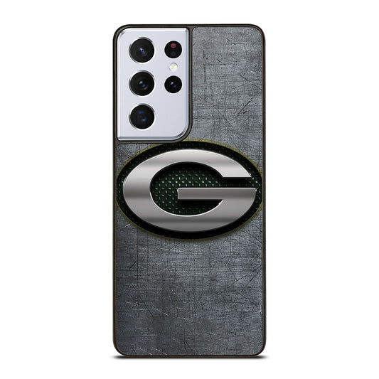 GREEN BAY PACKERS METAL ICON Samsung Galaxy S21 Ultra Case Cover