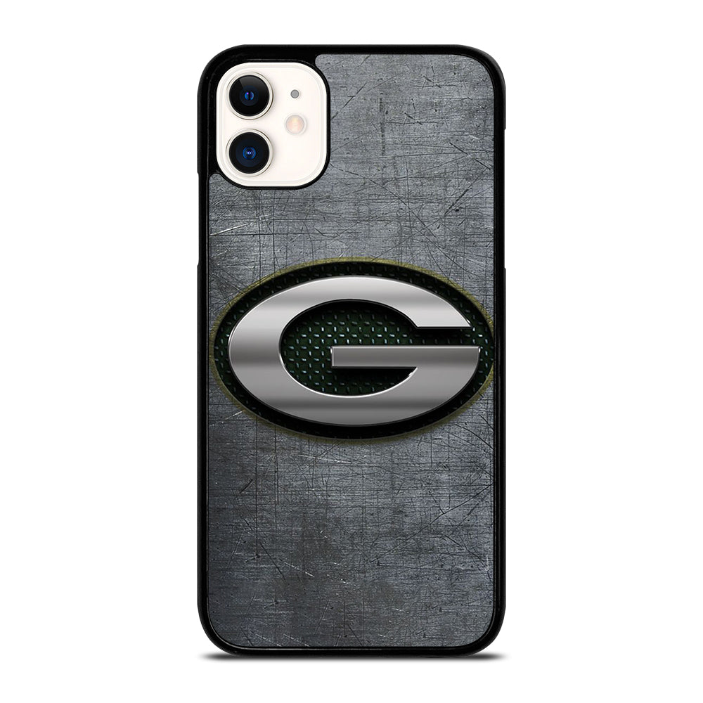 GREEN BAY PACKERS METAL ICON iPhone 11 Case Cover