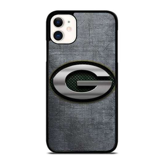 GREEN BAY PACKERS METAL ICON iPhone 11 Case Cover