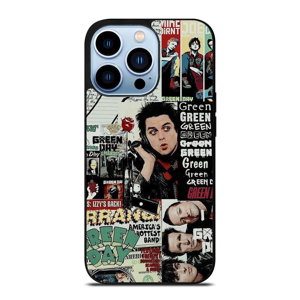 GREEN DAY BAND POSTER iPhone 13 Pro Max Case Cover