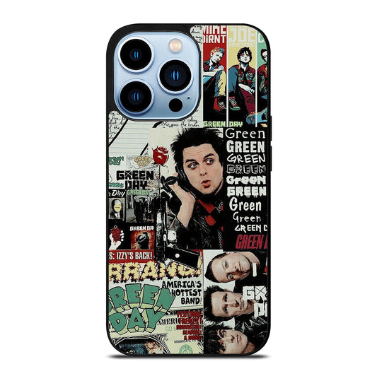 GREEN DAY BAND POSTER iPhone 13 Pro Max Case Cover
