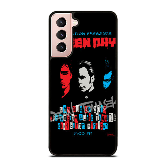 GREEN DAY BAND POSTER 2 Samsung Galaxy S21 Case Cover