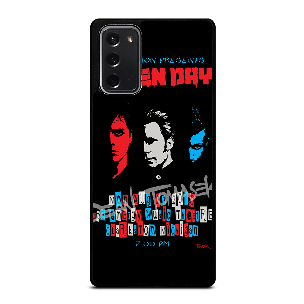 GREEN DAY BAND POSTER 2 Samsung Galaxy Note 20 Case Cover