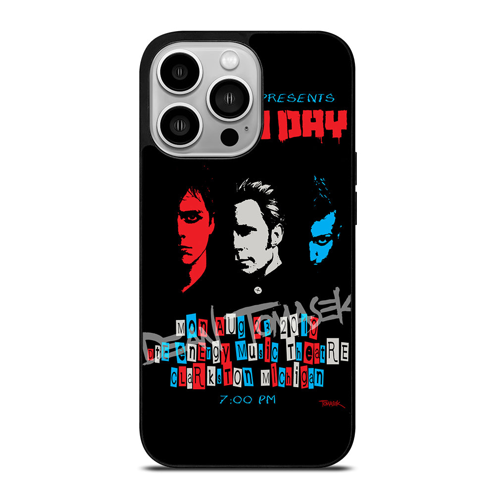 GREEN DAY BAND POSTER 2 iPhone 14 Pro Case Cover