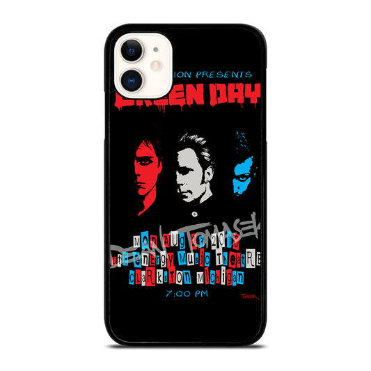 GREEN DAY BAND POSTER 2 iPhone 11 Case Cover