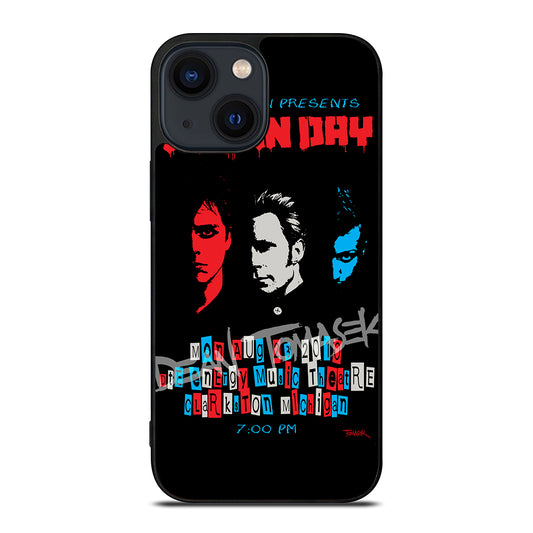 GREEN DAY BAND POSTER 2 iPhone 14 Plus Case Cover
