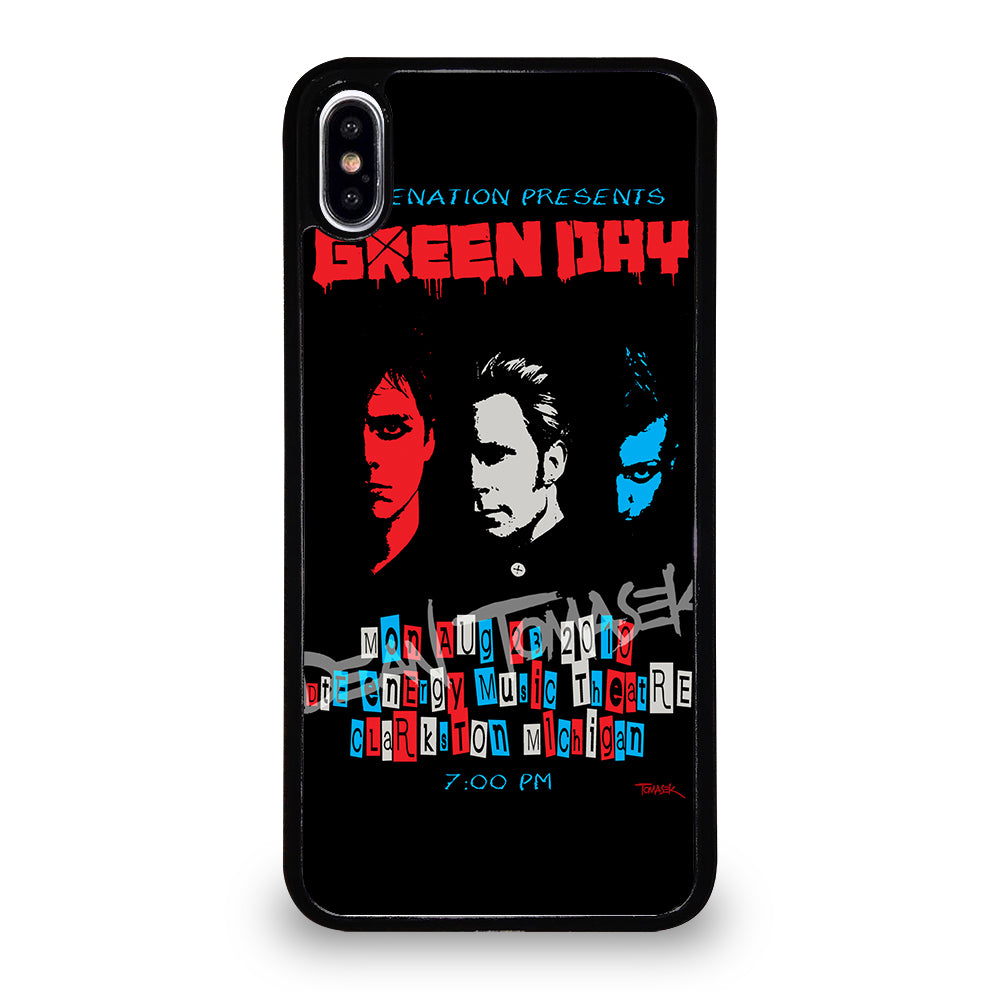 GREEN DAY BAND POSTER 2 iPhone XS Max Case Cover