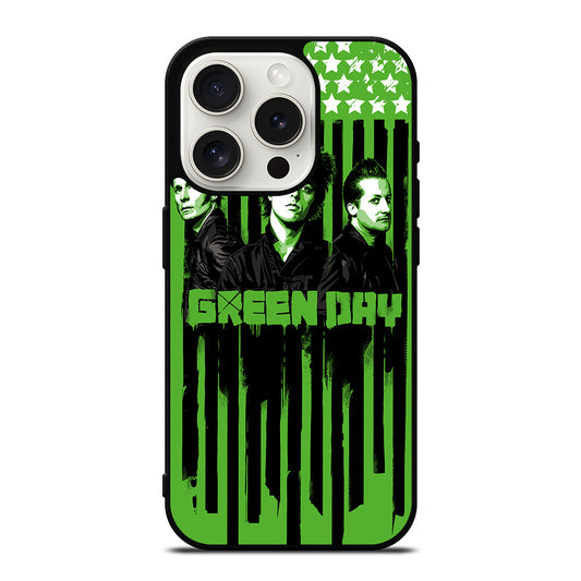 GREEN DAY BAND POSTER 3 iPhone 15 Pro Case Cover