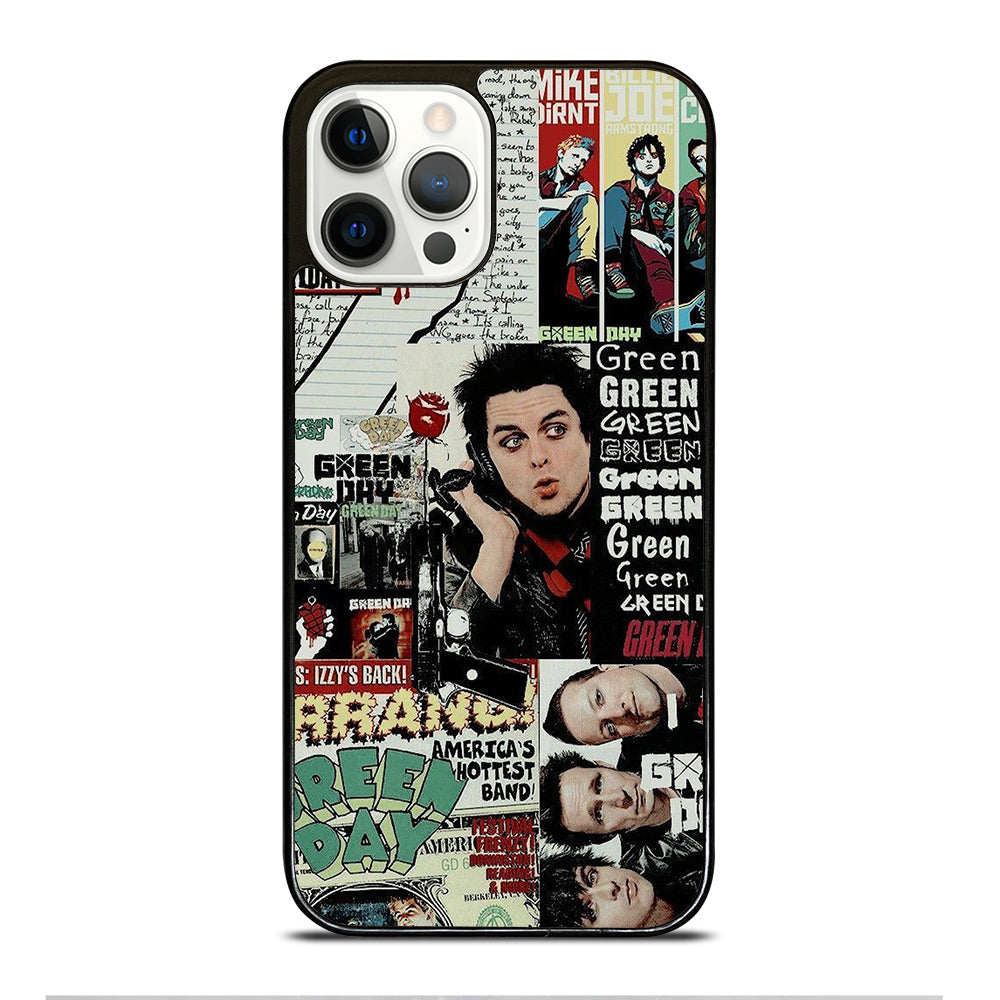 GREEN DAY BAND POSTER iPhone 12 Pro Case Cover