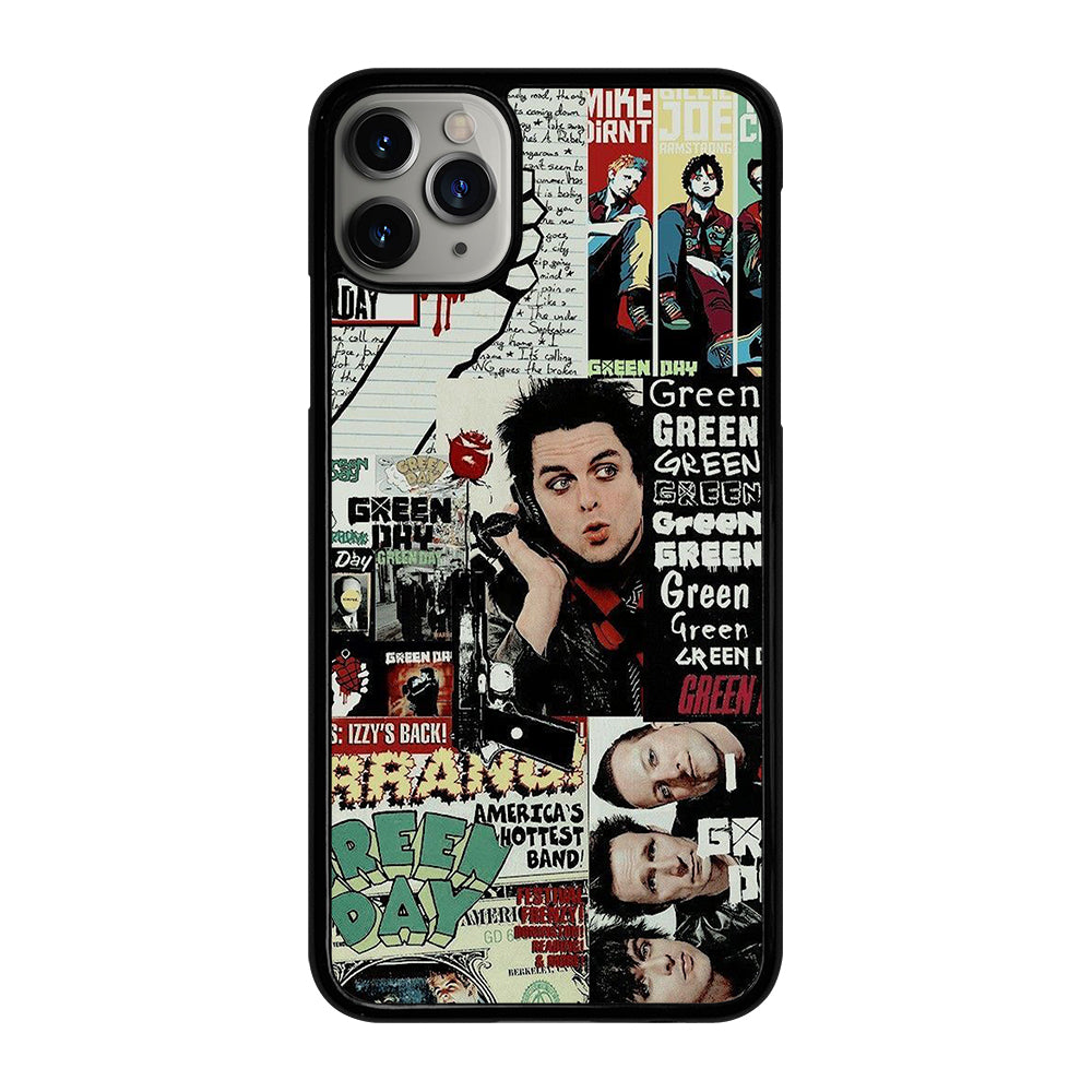 GREEN DAY BAND POSTER iPhone 11 Pro Max Case Cover