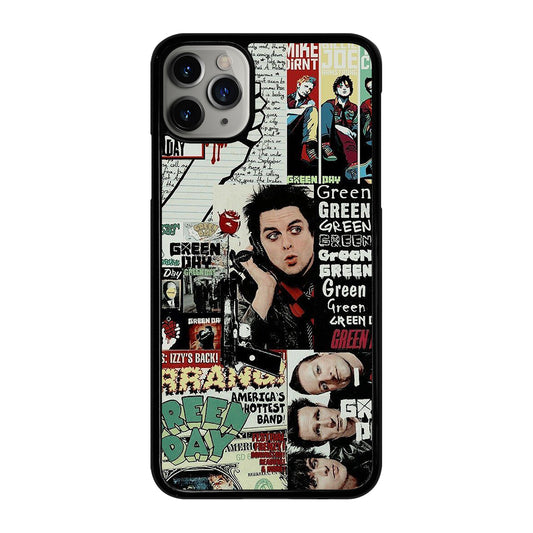 GREEN DAY BAND POSTER iPhone 11 Pro Max Case Cover
