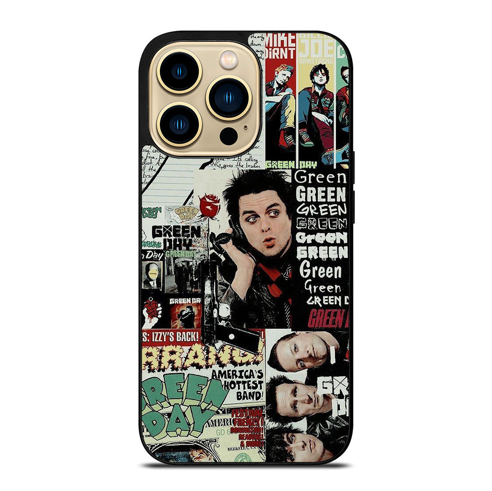 GREEN DAY BAND POSTER iPhone 14 Pro Max Case Cover