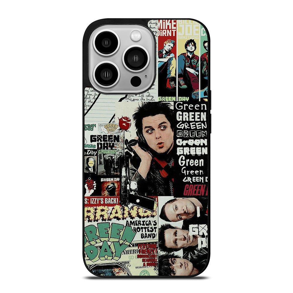 GREEN DAY BAND POSTER iPhone 14 Pro Case Cover