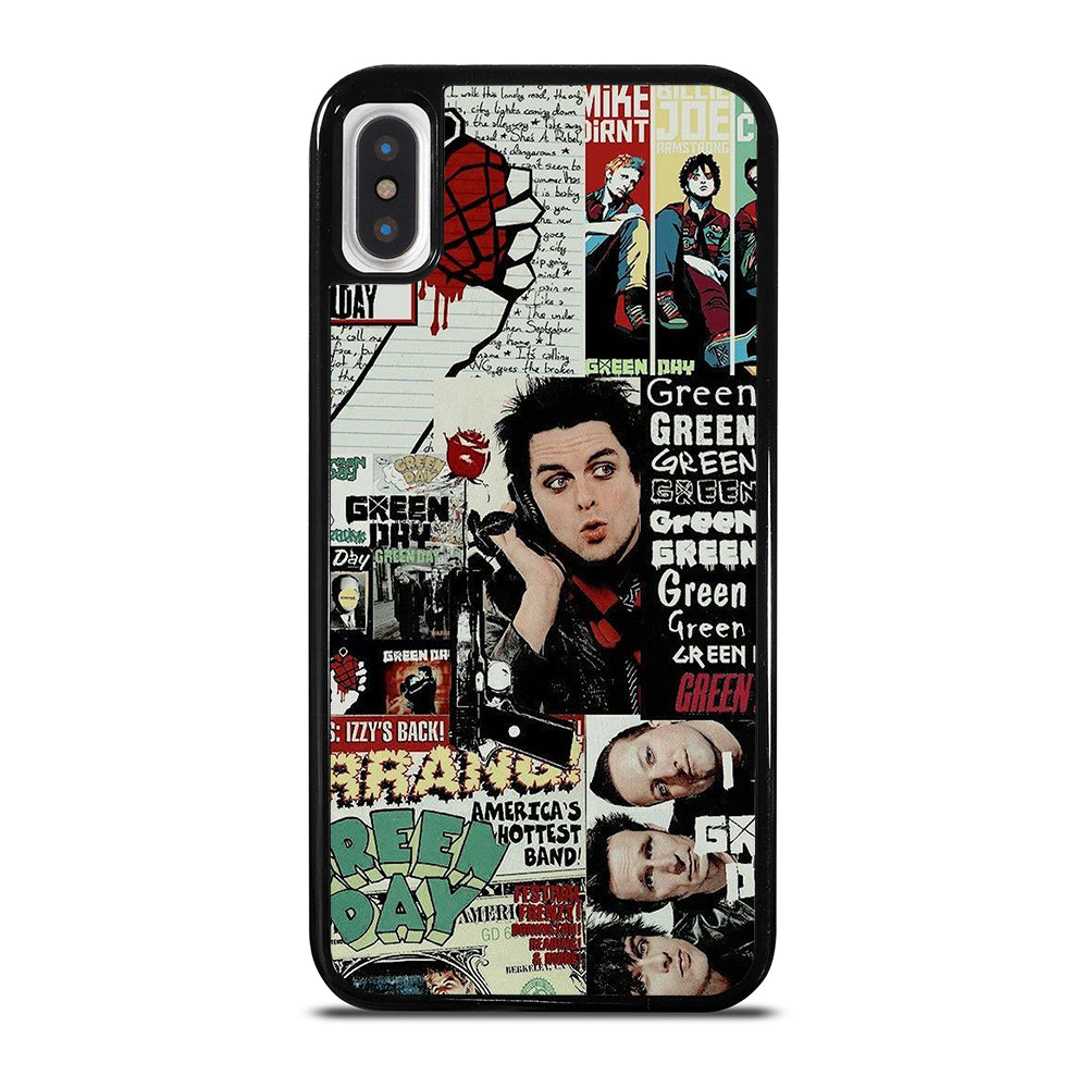 GREEN DAY BAND POSTER iPhone X / XS Case Cover