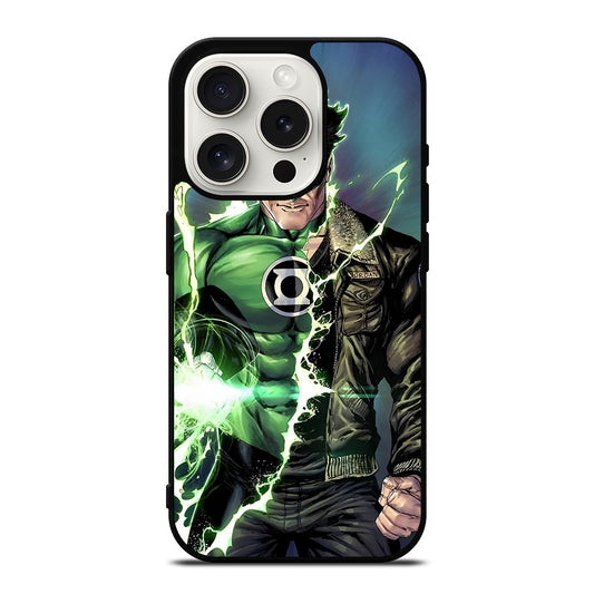 GREEN LANTERN DC CARTOON iPhone 15 Pro Case Cover