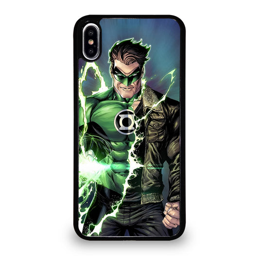 GREEN LANTERN DC CARTOON iPhone XS Max Case Cover