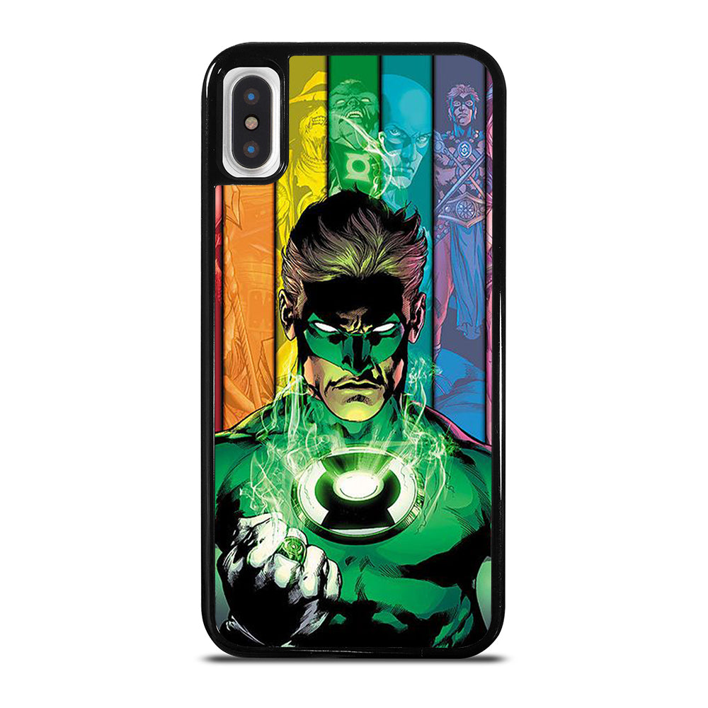GREEN LANTERN SUPER HERO DC iPhone X / XS Case Cover
