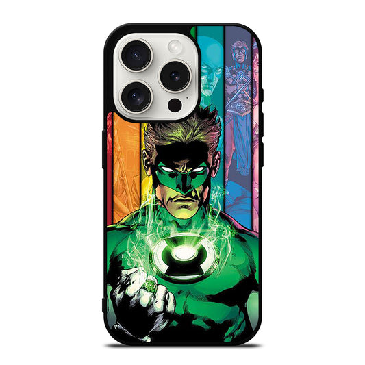 GREEN LANTERN SUPER HERO DC iPhone 15 Pro Case Cover