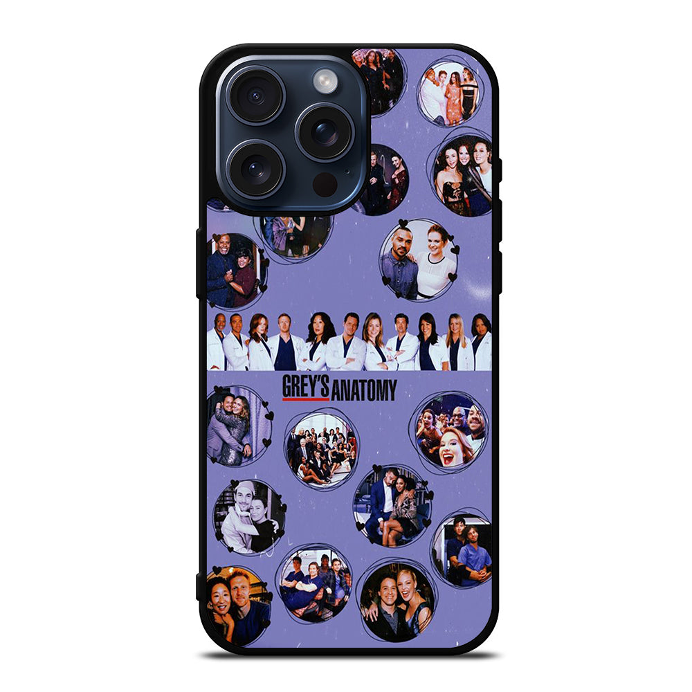 GREY'S ANATOMY TV SERIES iPhone 15 Pro Max Case Cover